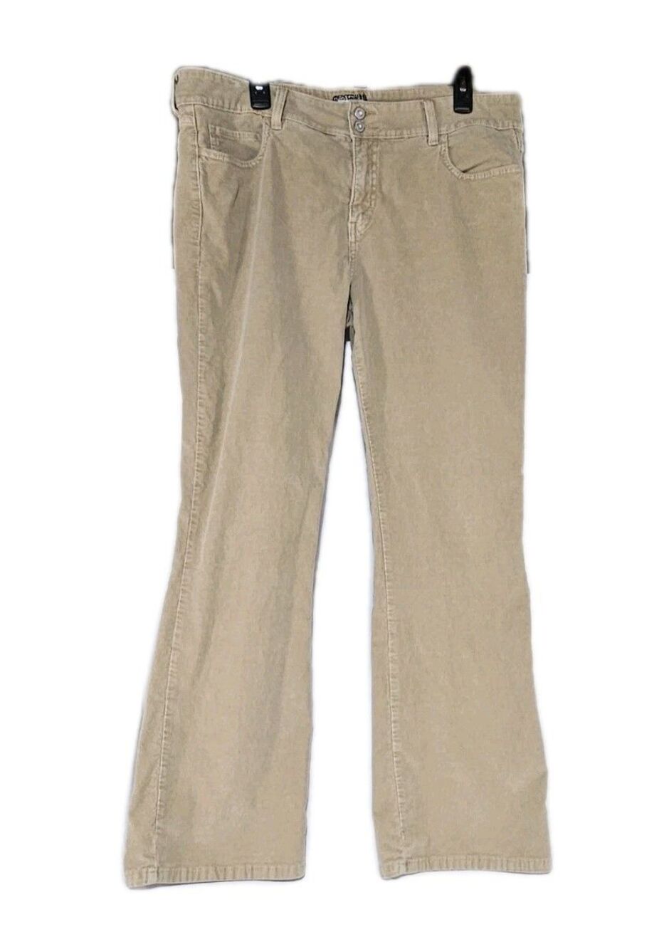 Levi’s 526 Slender Bootcut Corduroy Pants Womens 16M Tan Khaki 36x32 Y2K 2009 - Picture 2 of 9